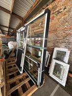 PVC schuifraam te koop – nieuw (zwart binnen en buiten), Doe-het-zelf en Bouw, Ophalen