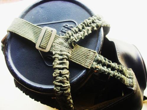 Masque allemand Draeger 200 Luftschutz daté de 1932 en étui, Verzamelen, Militaria | Tweede Wereldoorlog, Landmacht, Overige typen