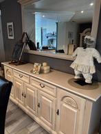 Dressoir met spiegel, Huis en Inrichting, Kasten | Dressoirs, Ophalen, Zo goed als nieuw, 200 cm of meer, Met deur(en)