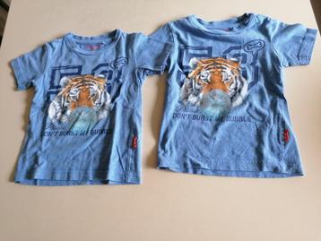2 T-shirts van STONES en BONES maat 92  beschikbaar voor biedingen