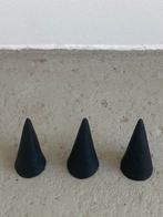 juwelendisplay 35 ringhouder kegel zwart beflokt prijs/stuk, Handtassen en Accessoires, Ringen, Ophalen, Nieuw, Zwart