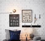 Lot de 2 cadres poster IKEA KNOPPÄNG 40x50cm, Enlèvement, Moins de 10 m², Noir, Moderne