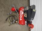 Lucht compressor, Doe-het-zelf en Bouw, Compressors, Minder dan 25 liter, Ophalen, Gebruikt, Mobiel