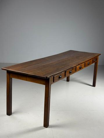 Franse eettafel 250cm antiek beschikbaar voor biedingen