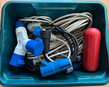 Pakket, Verlengkabels, koppelstuk, Safe-Box, 2-Weg Splitter beschikbaar voor biedingen