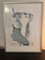 Origineel schilderij “Paulette 91” – abstract aquarel, Ophalen