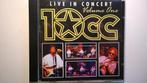 10CC - Live In Concert Volume One, Ophalen of Verzenden, Zo goed als nieuw, Poprock