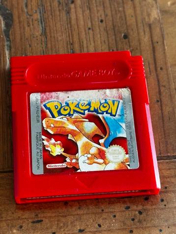 Pokemon red gameboy beschikbaar voor biedingen