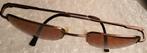 Vintage zonnebril, Enlèvement, Utilisé, Brun, Lunettes de soleil
