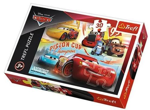 Disney Cars Puzzel - 30 stukjes - Trefl, Kinderen en Baby's, Speelgoed | Kinderpuzzels, Nieuw, 2 tot 4 jaar, 10 tot 50 stukjes