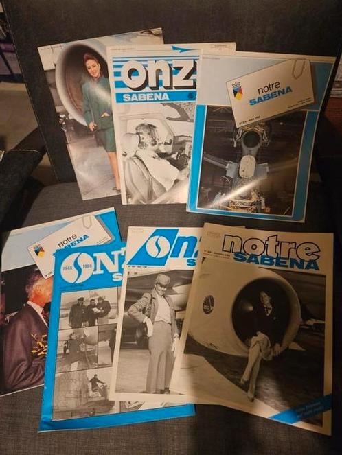 Grote collectie Notre Sabena-Onze Sabena, Verzamelen, Sabenasouvenirs, Zo goed als nieuw, Ophalen