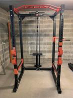Power rack met lat pulley -  Duty HD-2 Power Rack, Sport en Fitness, Fitnessmaterialen, Ophalen, Gebruikt
