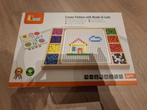 Viga Create Pattern met Kralen + Ludo, Kinderen en Baby's, Speelgoed | Houten speelgoed, Ophalen, Zo goed als nieuw, Overige typen