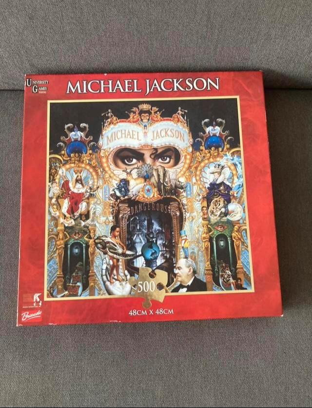 Pochette d'album Puzzle Michael Jackson Dangerous 500 pièces, Collections, Musique, Artistes & Célébrités, Comme neuf, Autres types