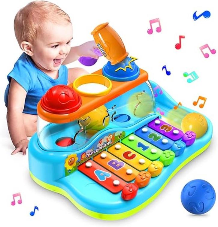 GoStock muziekspeelgoed snelle gratis levering, Kinderen en Baby's, Speelgoed | Babyspeelgoed, Nieuw, Met geluid, Verzenden