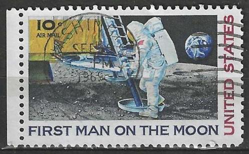 USA 1968/1971 - Yvert 73PA - Eerste mens op de maan (ST), Timbres & Monnaies, Timbres | Amérique, Affranchi, Envoi
