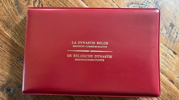 5 Sterling zilveren munten herdenkingsuitgave proof quality, Postzegels en Munten, Munten | België, Setje, Zilver, Zilver, Ophalen of Verzenden