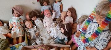 partij poppen (oud & nieuw, diverse merken beschikbaar voor biedingen