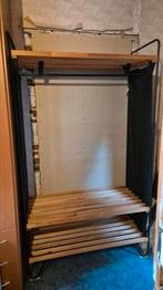 Ikea kledingstang van massief hout ht 195 cm x l 113 cm., Kleding | Dames, Ophalen, Zo goed als nieuw
