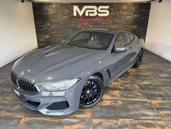 BMW 8 Serie 840 Coupé 840 dXAS */* PACK M CUIR+LED+CRISTAL*, Autos, BMW, Entreprise, Achat, Série 8, Caméra 360°, ABS, Caméra de recul