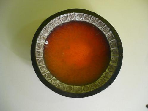 Knappe vintage fat lava schaal Mid century Van Erp? Ryheul ?, Antiek en Kunst, Antiek | Keramiek en Aardewerk, Ophalen of Verzenden