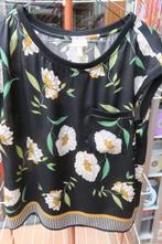 Topje zwart bloemen Mayerline mt 40, Vêtements | Femmes, Tops, Comme neuf, Taille 38/40 (M), Sans manches, Mayerline