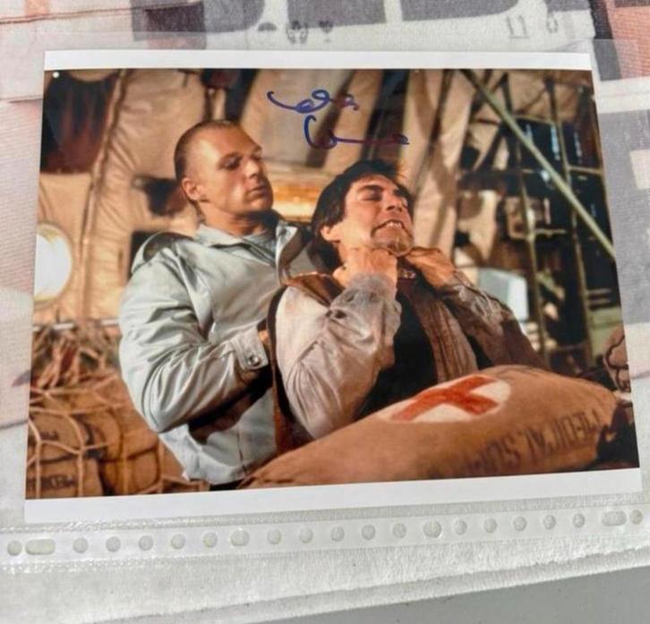 James Bond 007 - Andreas Wisniewski Necros SIGNED B'BC COA, Verzamelen, Muziek, Artiesten en Beroemdheden, Nieuw, Foto of Kaart