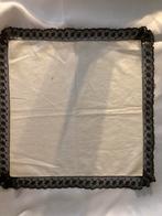 Mouchoir funéraire ancien en dentelle chantilly, Antiquités & Art, Envoi, Femmes