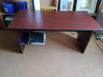 schrijftafel mahonihout, Ophalen, Zo goed als nieuw, Bureau