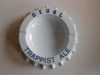 Asbak Orval in wit harde kunststof ., Verzamelen, Biermerken, Ophalen of Verzenden