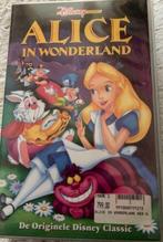 VHS Disney Alice in Wonderland, Verzamelen, Disney, Ophalen of Verzenden, Gebruikt, Overige typen