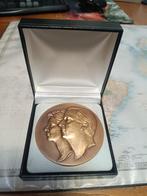 Albert II & Paola bronzen verzamelstuk - Alasia Borghese, Ophalen, Brons, Losse munt