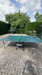 Sven pingpong tafel met palletjes, Sport en Fitness, Tafeltennis, Ophalen