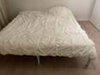 bed and mattress, Huis en Inrichting, Slaapkamer | Bedden, Two one person mattress that each is 90x220=180, Wit, Tweepersoons