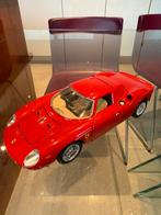 FERRARI 250 LM LE MANS 1965 rood op 1/18 BURAGO zonder doos, Hobby en Vrije tijd, Modelauto's | 1:18, Ophalen of Verzenden, Zo goed als nieuw