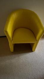 2x Kuipstoel Geel en Rood, Huis en Inrichting, Ophalen, Kunststof, Gebruikt, Twee