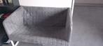 Gebruikte grijze zetel te koop in Haaltert., Huis en Inrichting, Zetels | Zetels, Ophalen, Gebruikt