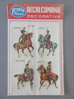 Presto Milano Decalcomanie Militaire costumes Paarden, Verzamelen, Foto of Poster, Overige soorten, Verzenden