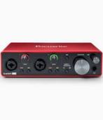 Focusrite Scarlett 2i2 3e generatie + transport box, Ophalen of Verzenden, Zo goed als nieuw