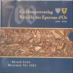 euro set BU FDC Guldensporenslag met extra penning, Ophalen, Metaal, Setje