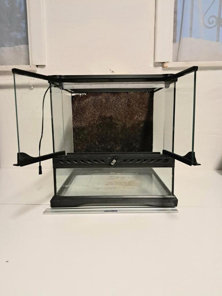 Terrarium ExoTerra, Dieren en Toebehoren, Reptielen en Amfibieën | Toebehoren, Gebruikt, Terrarium of Paludarium, Ophalen