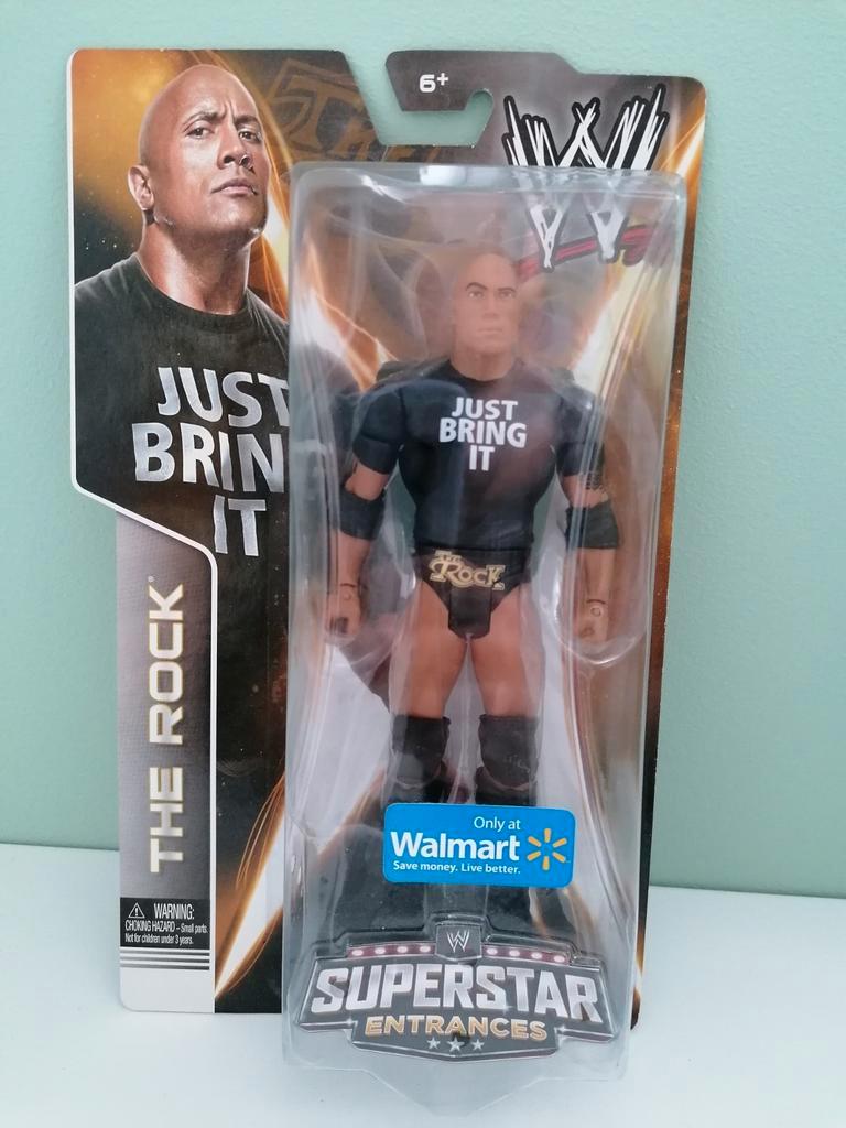 ② Figurine THE ROCK Superstar Entrances WWE neuve emballée