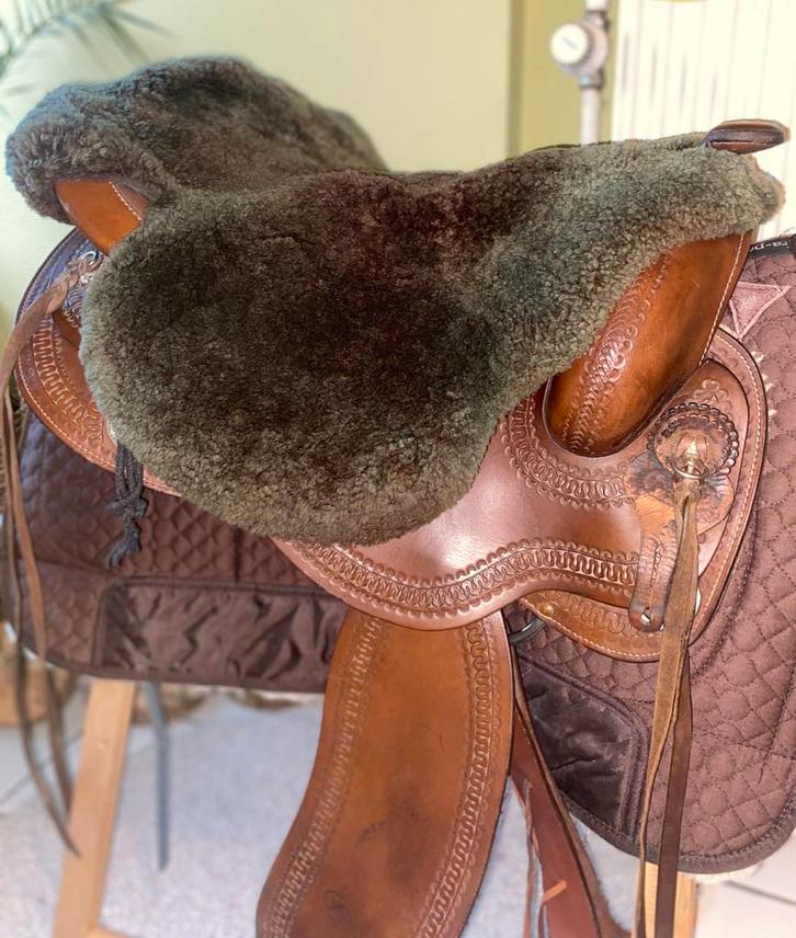 Western Zadelbontje, Dieren en Toebehoren, Paarden en Pony's | Overige Paardenspullen, Gebruikt, Western, Ophalen of Verzenden