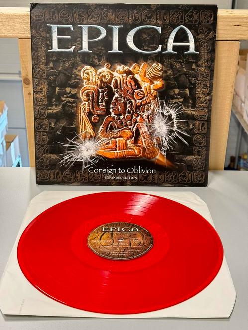 Vinyle rouge Epica Consign To Oblivion 1X TMV 072  étendu, CD & DVD, Vinyles | Hardrock & Metal, Comme neuf, Enlèvement ou Envoi