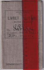 Livret Militaire - Carnet de poche militaire - Gaston Leblan, Photo ou Poster, Armée de terre, Envoi