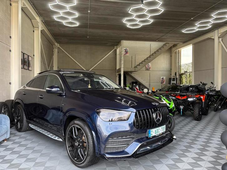 MERCEDES GLE 350 DE * 2022 * GLE 63 AMG-look, Auto's, Mercedes-Benz, Bedrijf, GLE Coupé, 360° camera, 4x4, ABS, Achteruitrijcamera