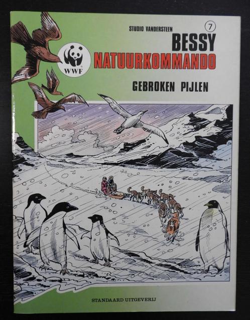 6 1e DRUK strips Bessy Natuurkommando, waarvan 3 GESIGNEERD, Boeken, Stripverhalen, Gelezen, Meerdere stripboeken, Ophalen of Verzenden