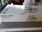 picknicktafel bamboo van merk bopal opplooibaar, Ophalen, Nieuw, Campingtafel