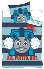 Thomas de Trein Dekbedovertrek 140 x 200 cm, Blauw, Dekbedovertrek, Nieuw, Ophalen of Verzenden