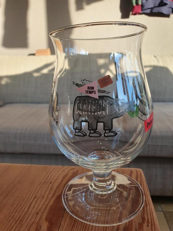 Verre Duvel Les Berthom 2, Verzamelen, Biermerken, Nieuw, Glas of Glazen, Duvel, Ophalen of Verzenden